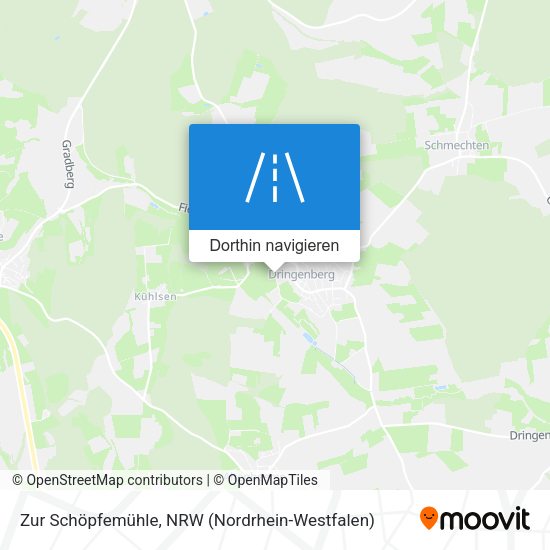 Zur Schöpfemühle Karte