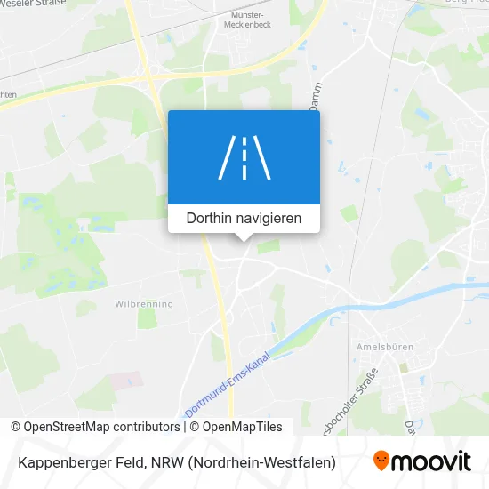 Kappenberger Feld Karte