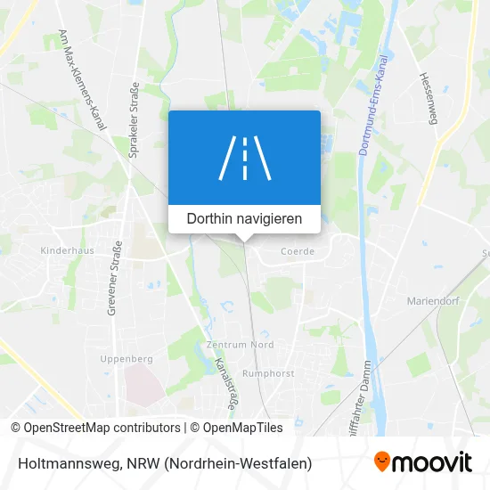 Holtmannsweg Karte