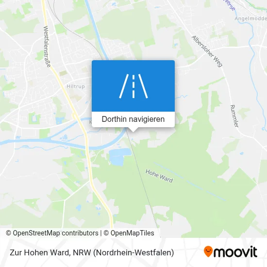 Zur Hohen Ward Karte