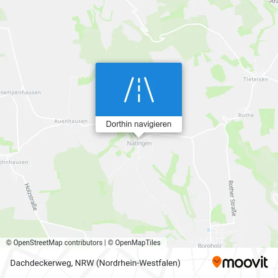 Dachdeckerweg Karte