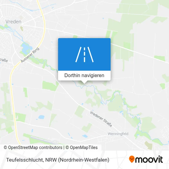 Teufelsschlucht Karte