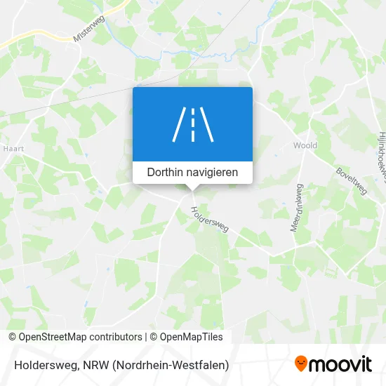 Holdersweg Karte