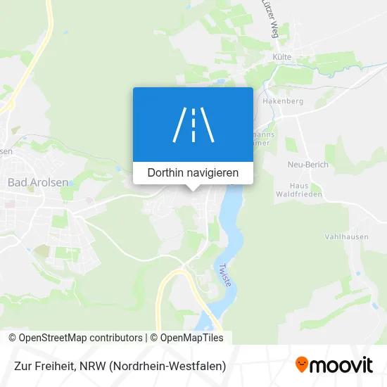 Zur Freiheit Karte