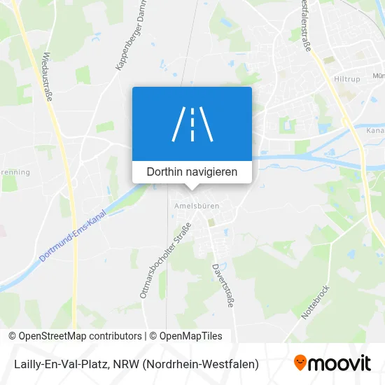 Lailly-En-Val-Platz Karte