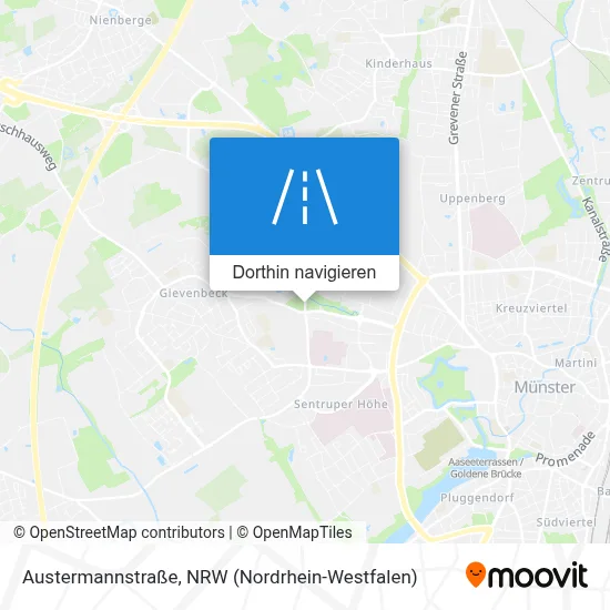 Austermannstraße Karte