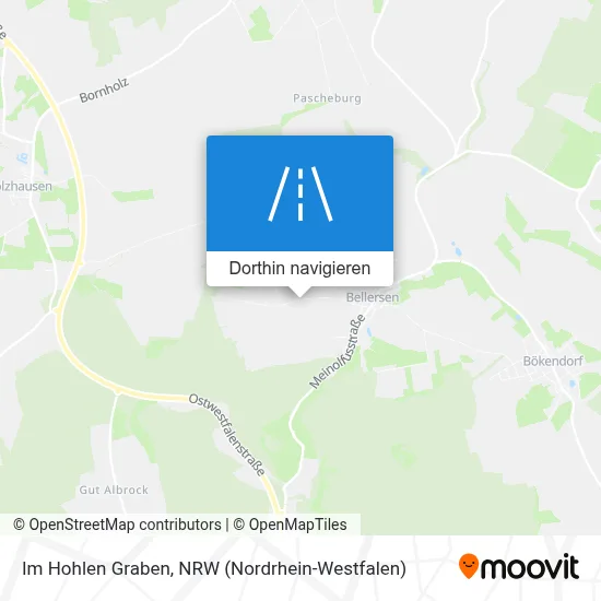 Im Hohlen Graben Karte
