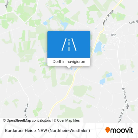Burdarper Heide Karte