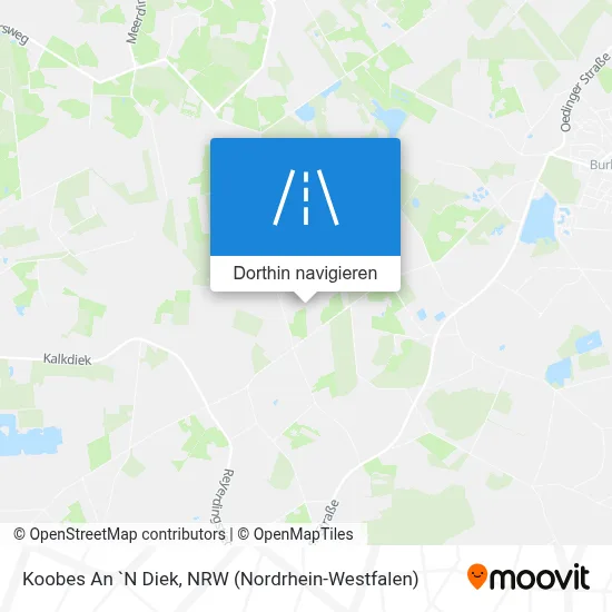Koobes An `N Diek Karte