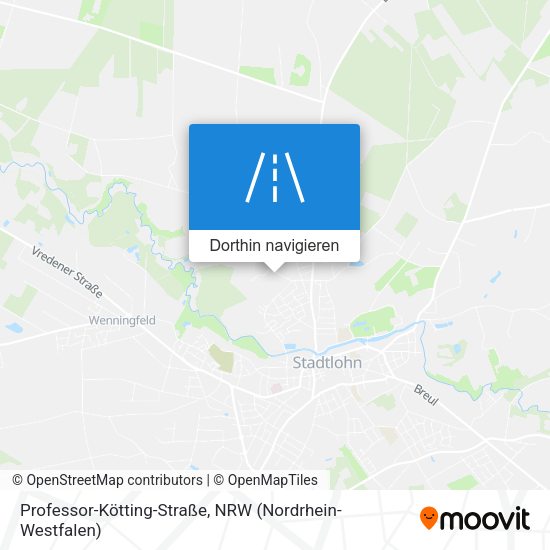 Professor-Kötting-Straße Karte