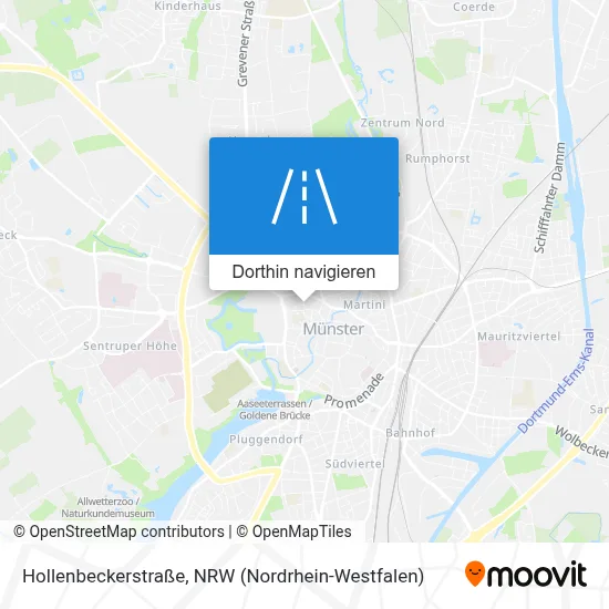 Hollenbeckerstraße Karte