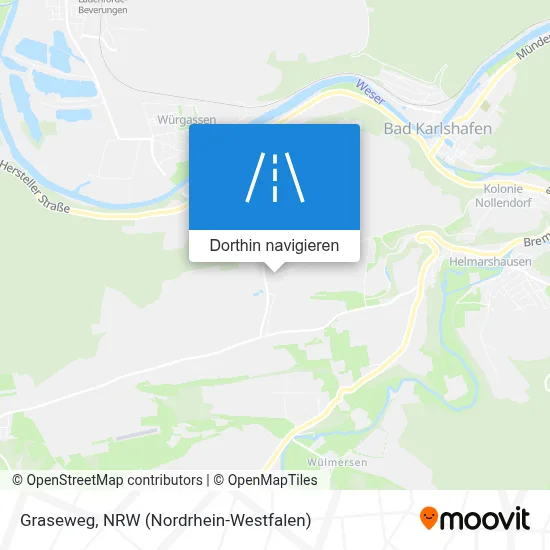 Graseweg Karte