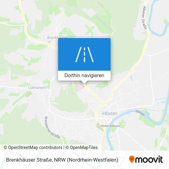 Brenkhäuser Straße Karte