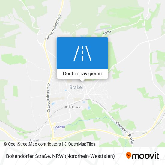 Bökendorfer Straße Karte