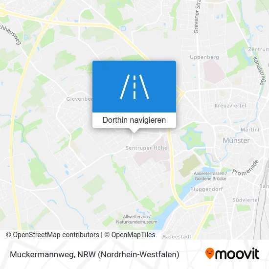 Muckermannweg Karte