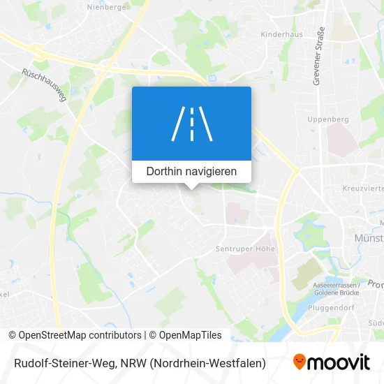 Rudolf-Steiner-Weg Karte