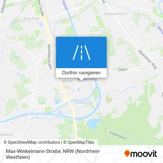 Max-Winkelmann-Straße Karte