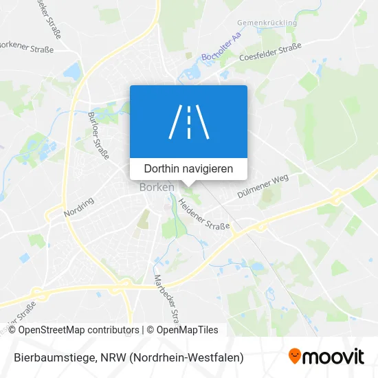 Bierbaumstiege Karte