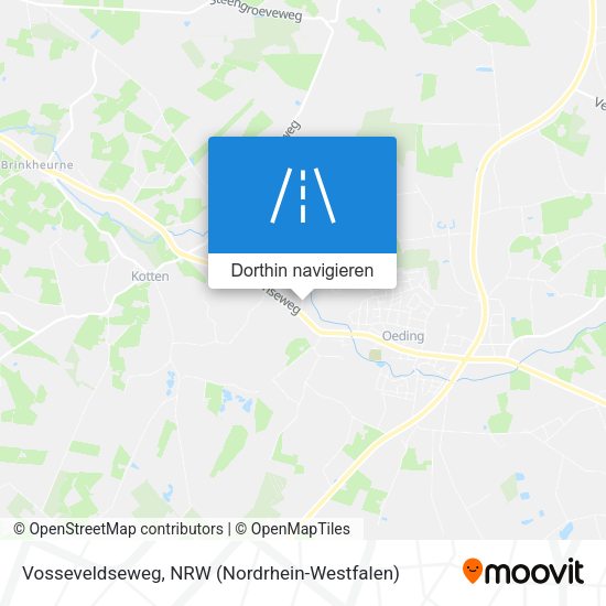 Vosseveldseweg Karte