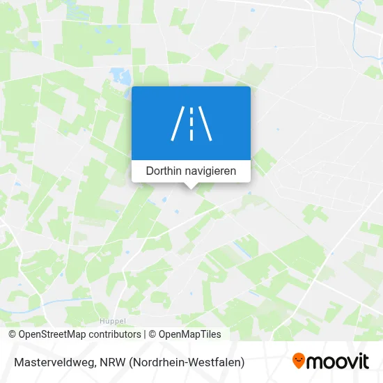 Masterveldweg Karte