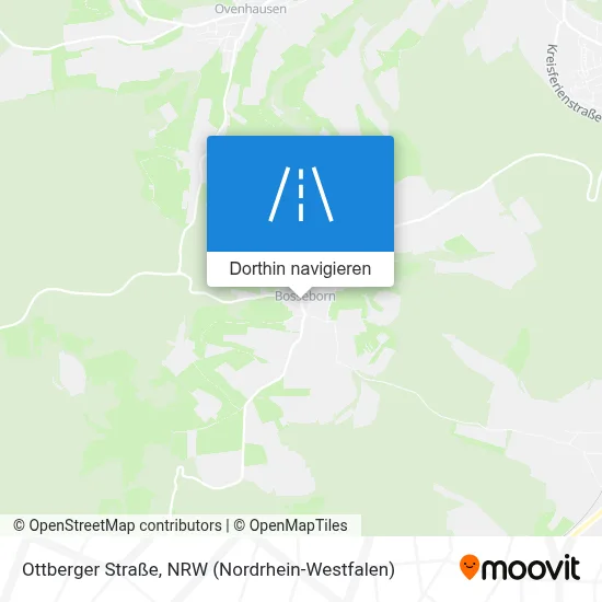 Ottberger Straße Karte