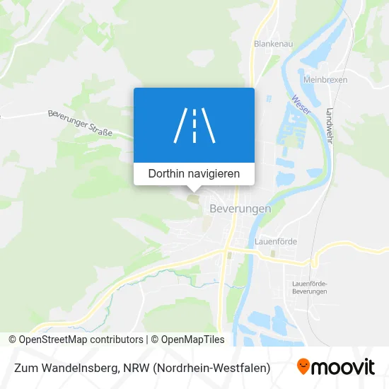 Zum Wandelnsberg Karte