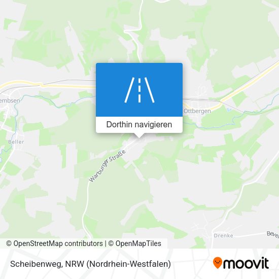 Scheibenweg Karte