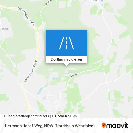 Hermann-Josef-Weg Karte