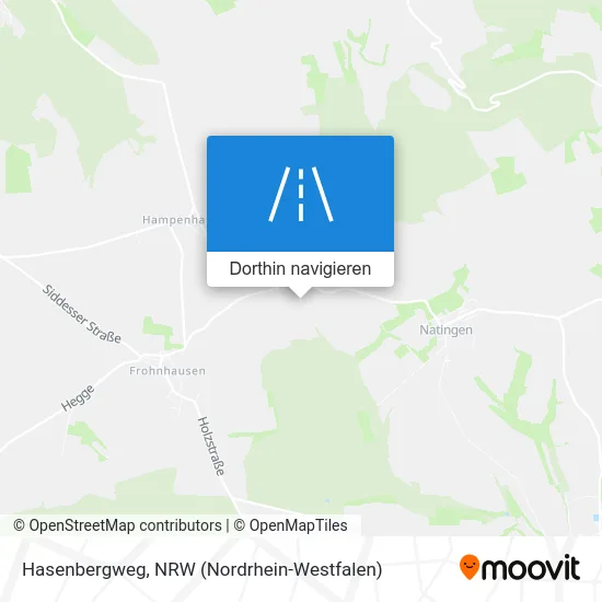 Hasenbergweg Karte