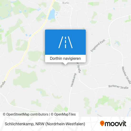 Schlichtenkamp Karte