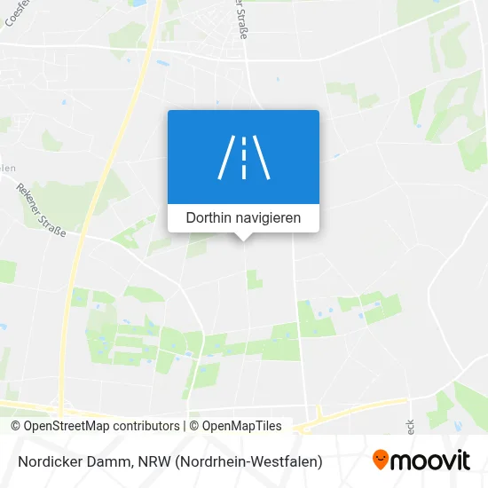 Nordicker Damm Karte