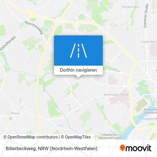 Billerbeckweg Karte