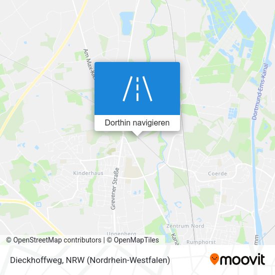 Dieckhoffweg Karte