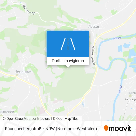 Räuschenbergstraße Karte