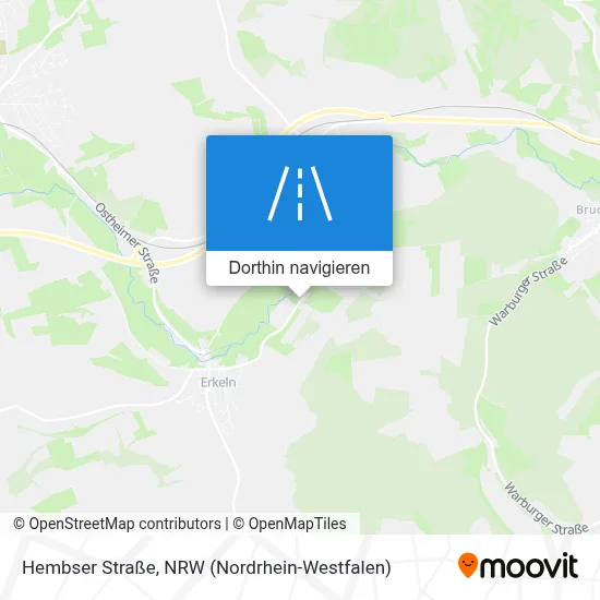 Hembser Straße Karte