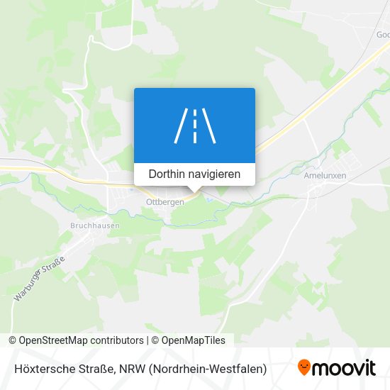 Höxtersche Straße Karte