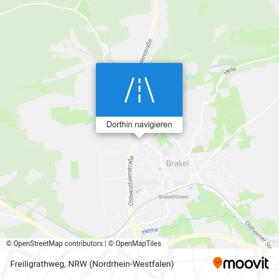 Freiligrathweg Karte