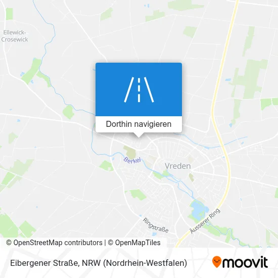 Eibergener Straße Karte