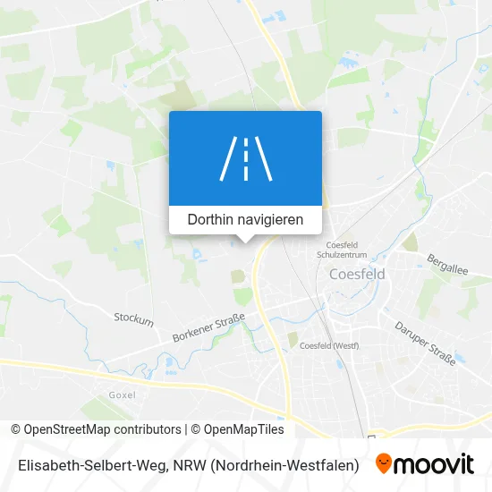 Elisabeth-Selbert-Weg Karte