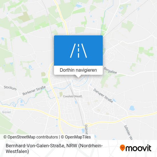 Bernhard-Von-Galen-Straße Karte