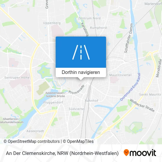 An Der Clemenskirche Karte