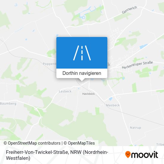 Freiherr-Von-Twickel-Straße Karte