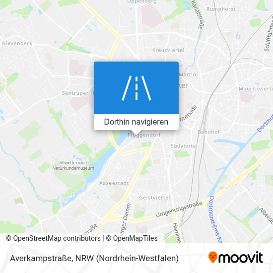 Averkampstraße Karte