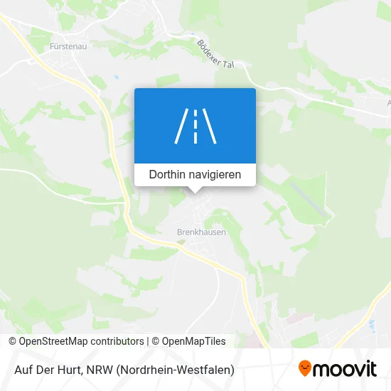 Auf Der Hurt Karte