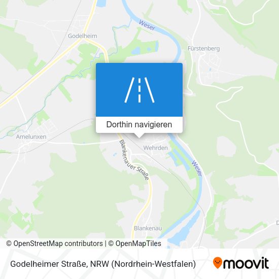 Godelheimer Straße Karte