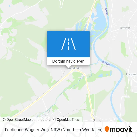 Ferdinand-Wagner-Weg Karte