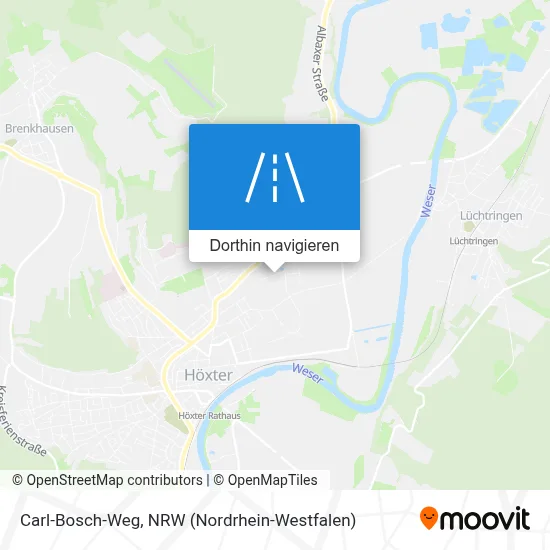 Carl-Bosch-Weg Karte