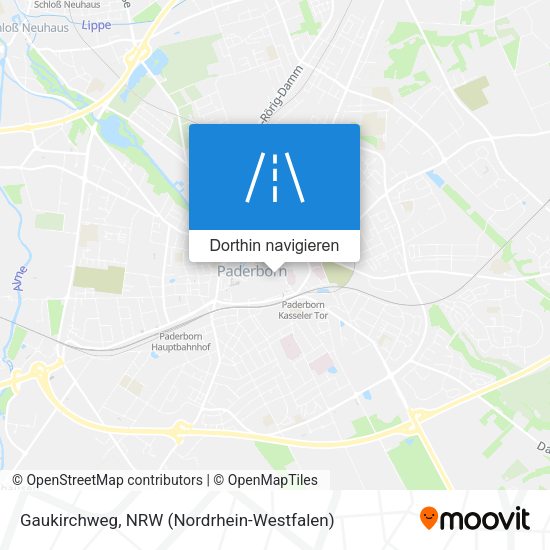 Gaukirchweg Karte