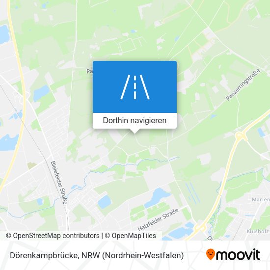 Dörenkampbrücke Karte