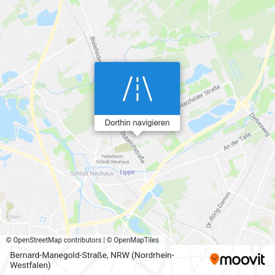 Bernard-Manegold-Straße Karte